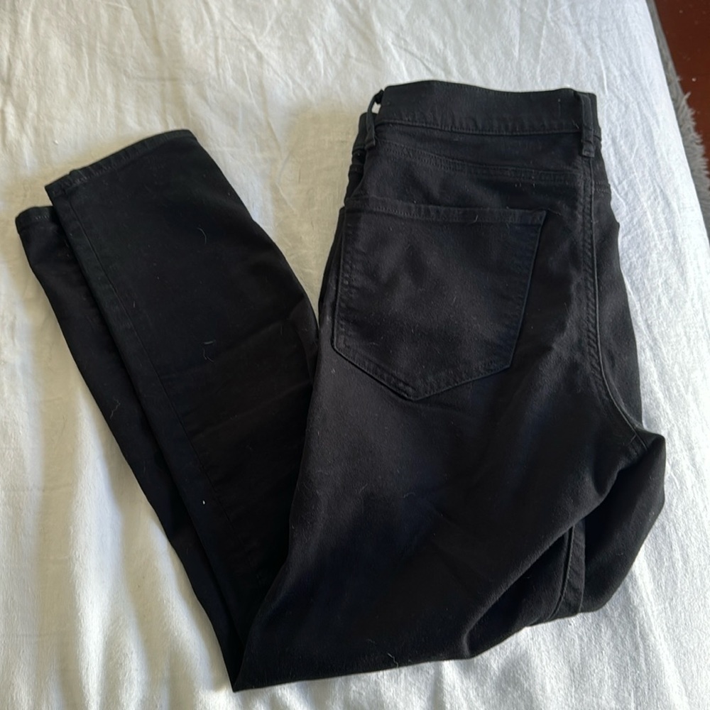 Express Mod-rise Black Jeans